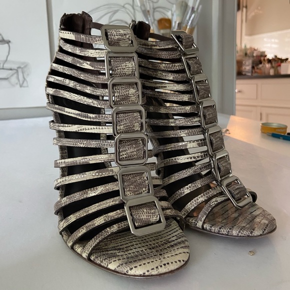 Tory Burch Strappy Stiletto Heels - Picture 1 of 3